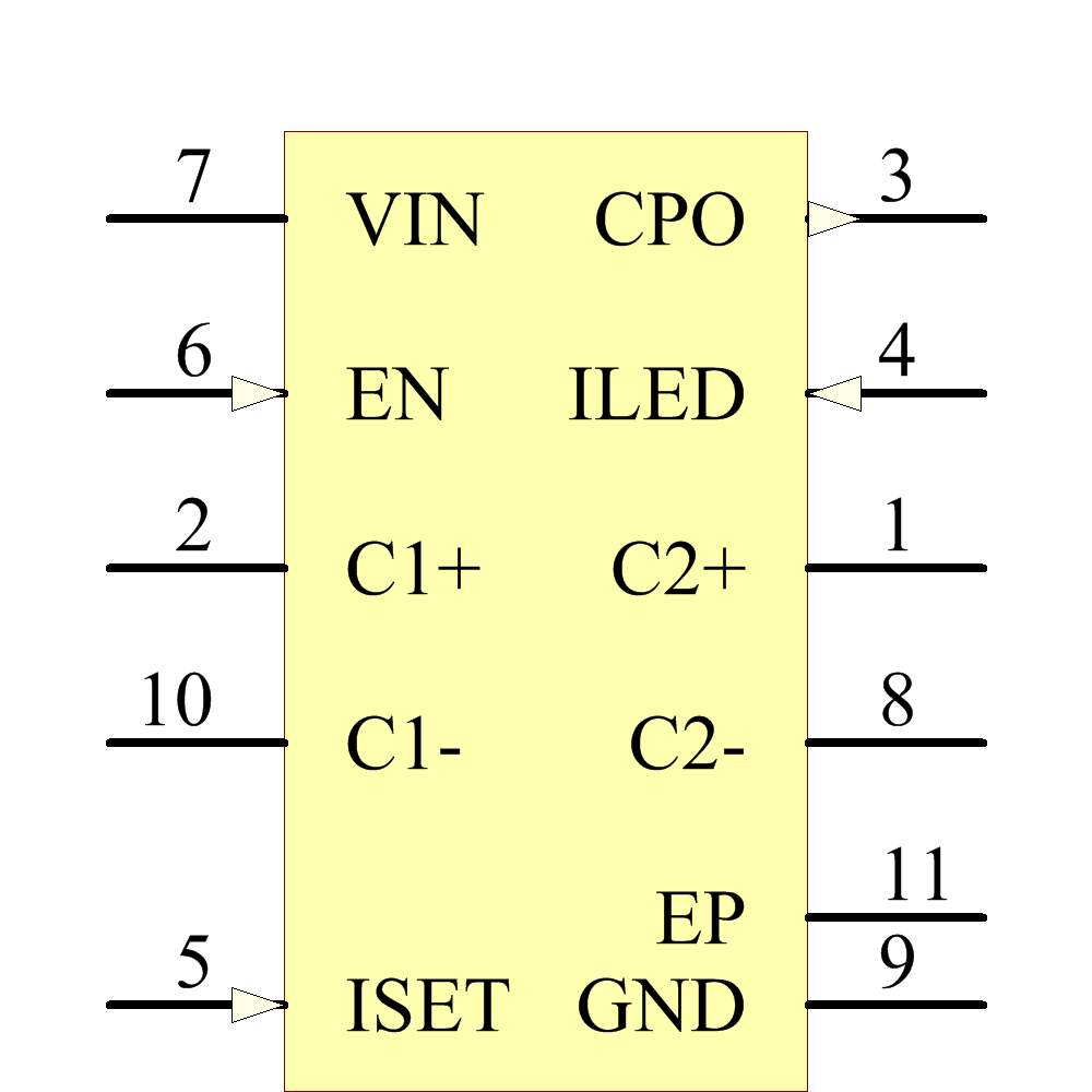 LTC3214EDD#TR Symbol - Analog Devices / Linear Technology