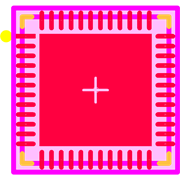 NCH-RSL10-101Q48-ABG Footprint - onsemi