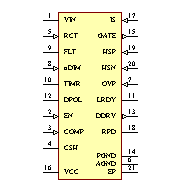 LM3423Q1MH/NOPB Symbol - Texas Instruments