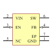 TPS61041DRVT Symbol - Texas Instruments
