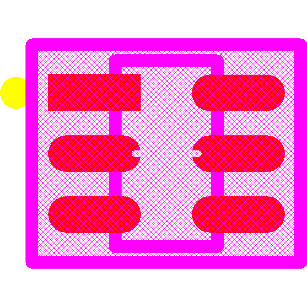 BCR430UXTSA2 Footprint - Infineon