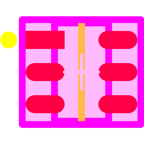BCR430UXTSA2 Footprint - Infineon