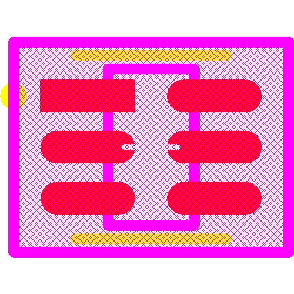 BCR430UXTSA2 Footprint - Infineon