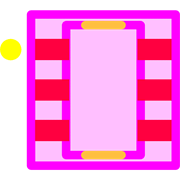BCR430UXTSA2 Footprint - Infineon