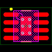 ADP7104ARDZ-3.0-R7 Footprint - Analog Devices