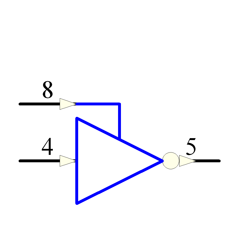MCP14E3T-E/SN Symbol - Microchip