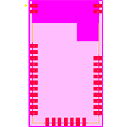 BM78SPPS5NC2-0002AA Footprint - Microchip