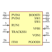 LTC3633AEUFD-2#PBF Symbol - Analog Devices