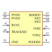 LTC3633AEUFD-2#PBF Symbol - Analog Devices