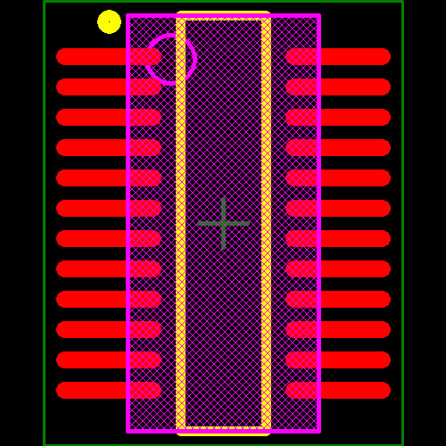 LTC4225IGN-2#TRPBF Footprint - Analog Devices