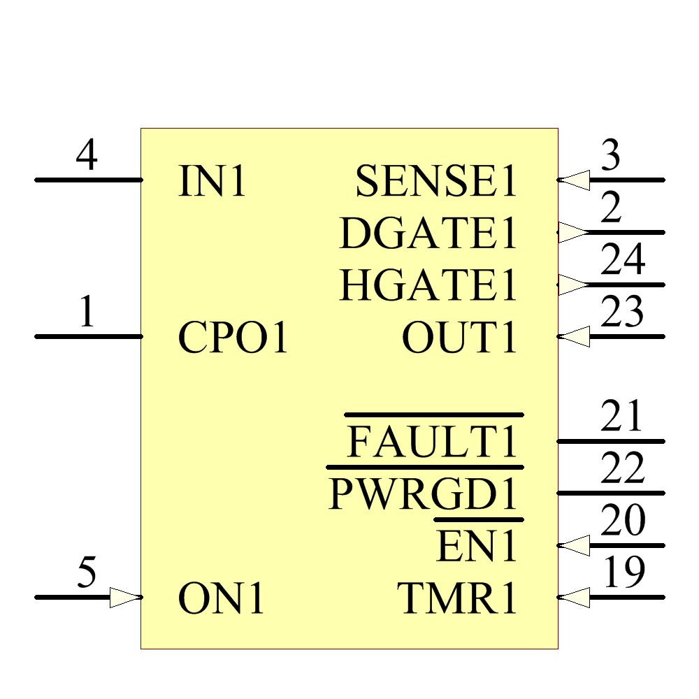 LTC4225IGN-2#TRPBF Symbol - Analog Devices