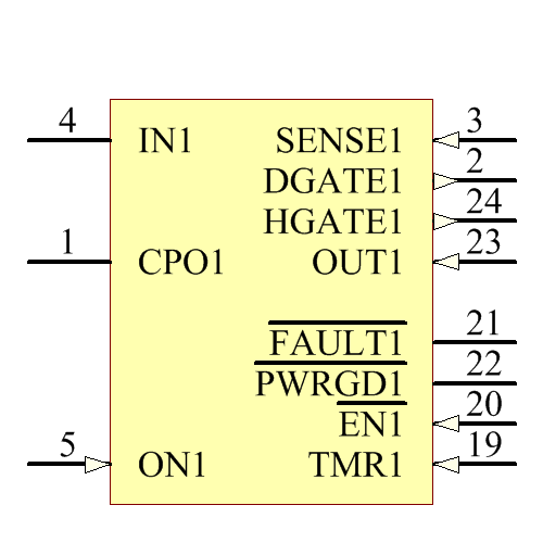 LTC4225IGN-2#TRPBF Symbol - Analog Devices