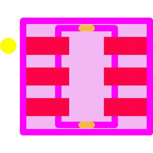 MAX6323GUT46+T Footprint - Analog Devices