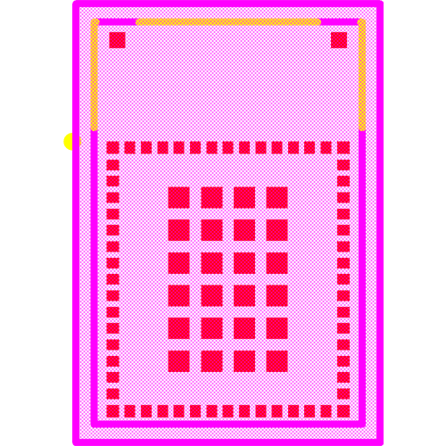 STM32WB5MMGH6TR Footprint - STMicroelectronics