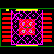 TPS61500PWPR Footprint - Texas Instruments