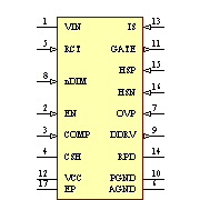 LM3421MH/NOPB Symbol - Texas Instruments