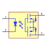 G3VM-41GR8 Symbol - Omron