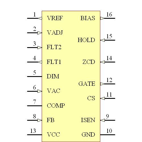 LM3450MTX/NOPB Symbol - Texas Instruments