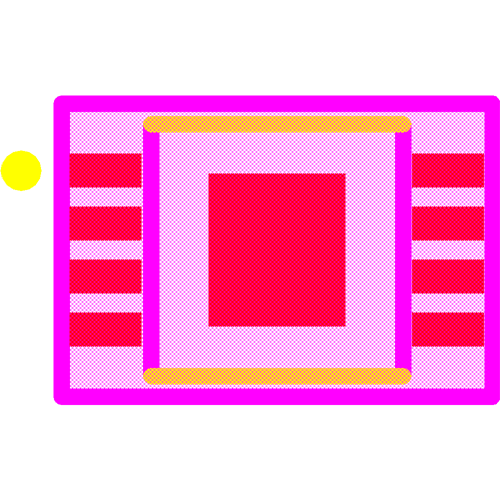 LT5400BIMS8E-7#PBF Footprint - Analog Devices