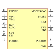 LTC3622EDE-2#PBF Symbol - Analog Devices