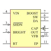 LT3592EDDB#PBF Symbol - Analog Devices / Linear Technology