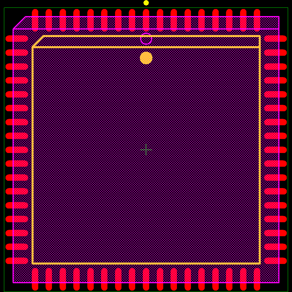 Z16F2810VH20SG Footprint - Zilog