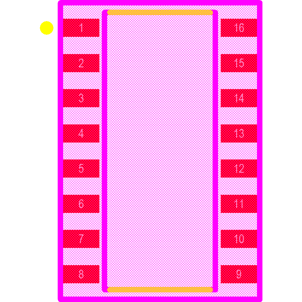 ICL5102XUMA2 Footprint - Infineon