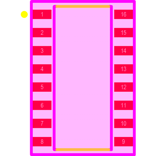 ICL5102XUMA2 Footprint - Infineon