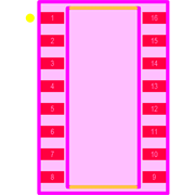 ICL5102XUMA2 Footprint - Infineon