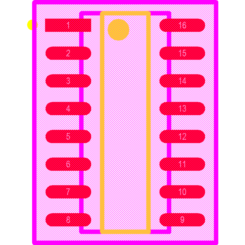 ICL5102XUMA2 Footprint - Infineon