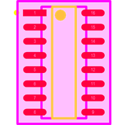 ICL5102XUMA2 Footprint - Infineon