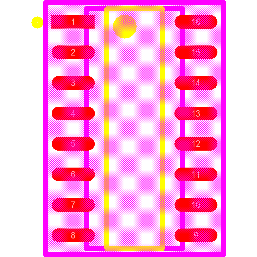 ICL5102XUMA2 Footprint - Infineon