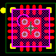 TPS65560RGTT Footprint - Texas Instruments