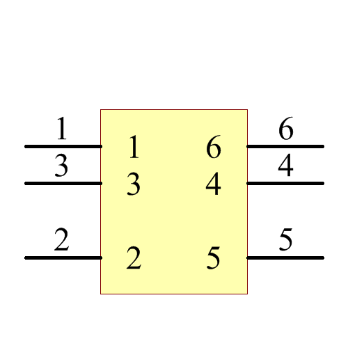 NUP4114HMR6T1G Symbol - onsemi