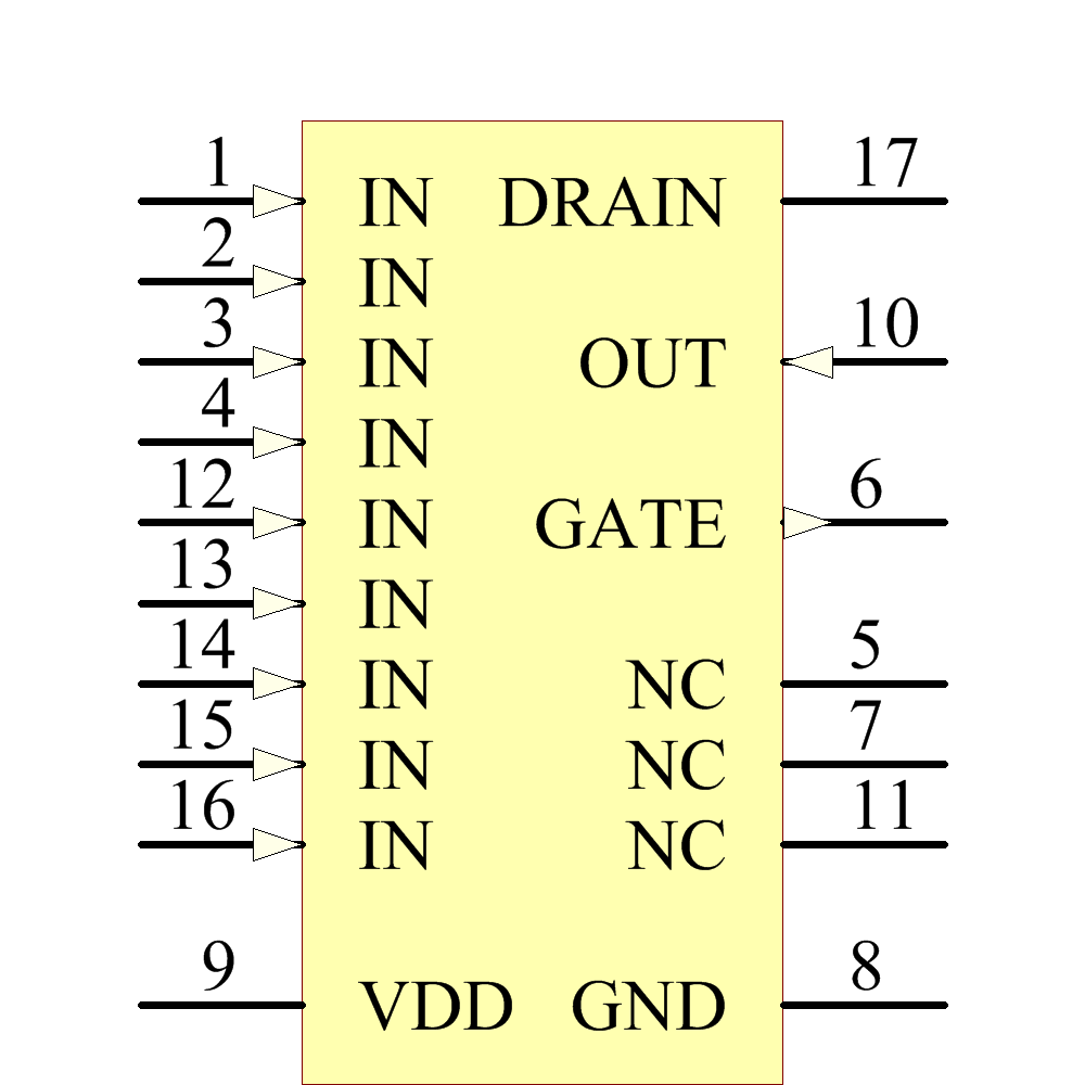 LTC4358IFE#PBF Symbol - Analog Devices
