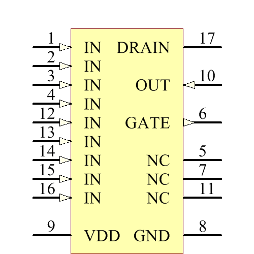 LTC4358IFE#PBF Symbol - Analog Devices