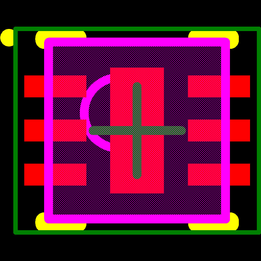 LTC3204BEDC-5#TRMPBF Footprint - Analog Devices