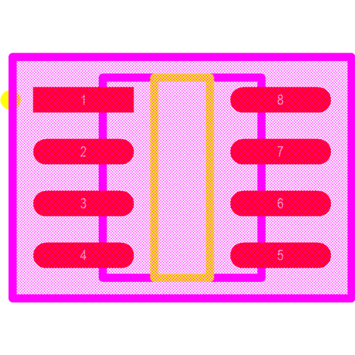TLC5973D Footprint - Texas Instruments