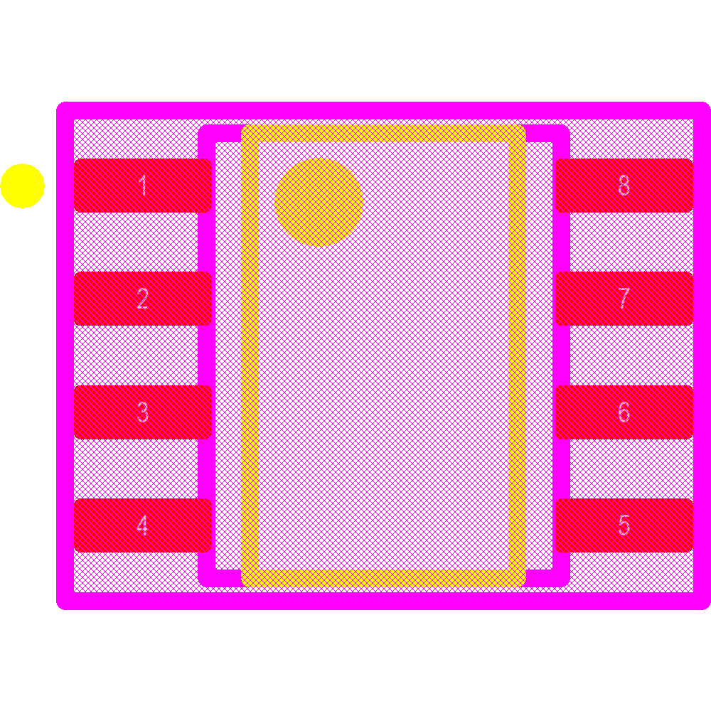 TLC5973D Footprint - Texas Instruments