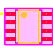 TLC5973D Footprint - Texas Instruments