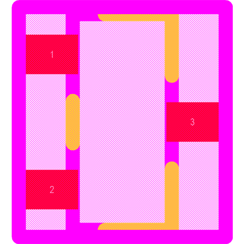 SST201-T1-E3 Footprint - Vishay