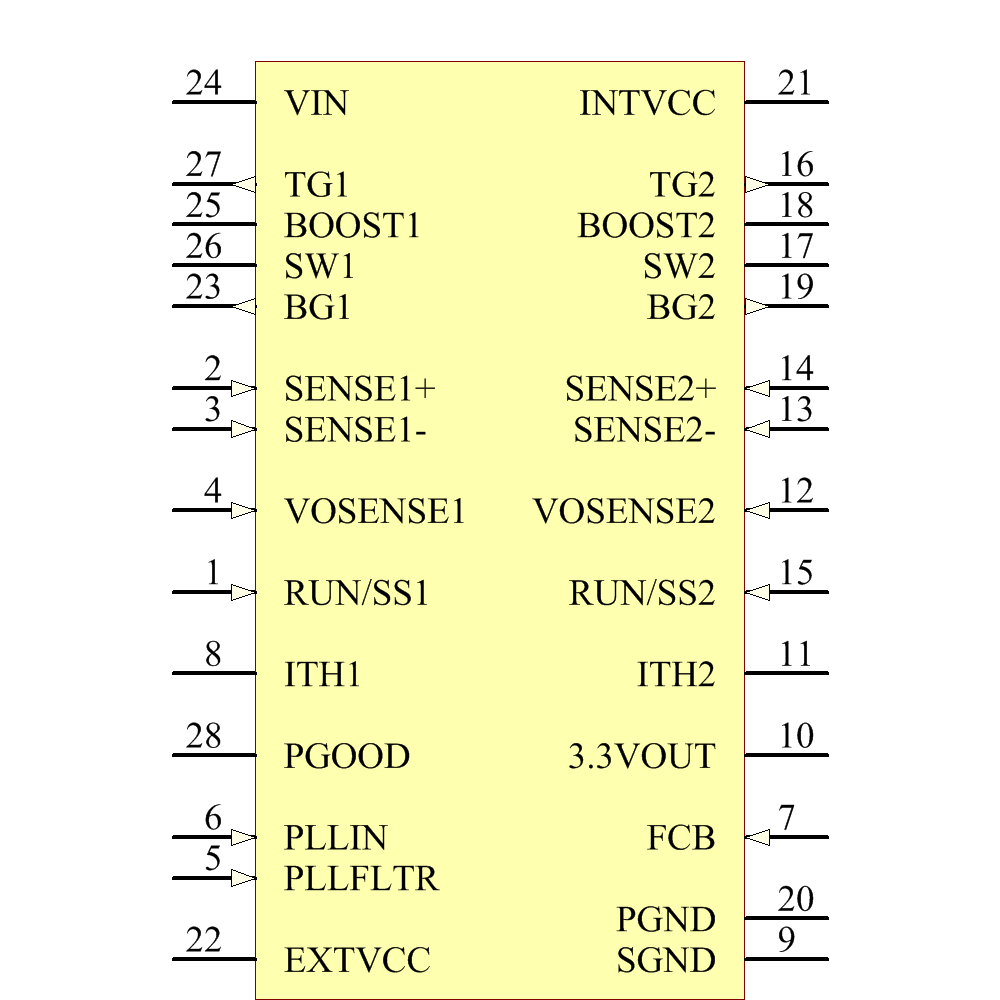 LTC3728EG Symbol - Analog Devices