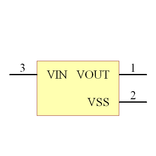 MCP1804T-2502I/MB Symbol - Microchip