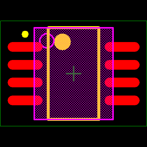 TL5001IPSRG4 Footprint - Texas Instruments