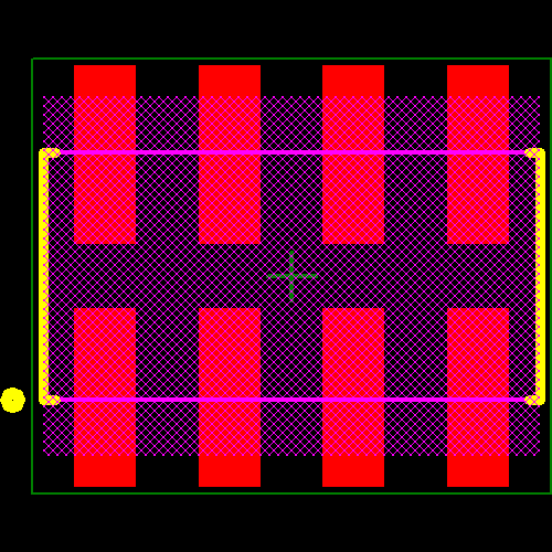 TSM-104-01-T-DV Footprint - Samtec