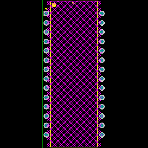 ADG407BNZ Footprint - Analog Devices