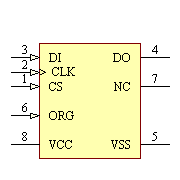 93C46C-E/SN Symbol - Microchip