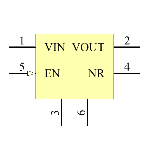 REG102GA-2.5 Symbol - Texas Instruments