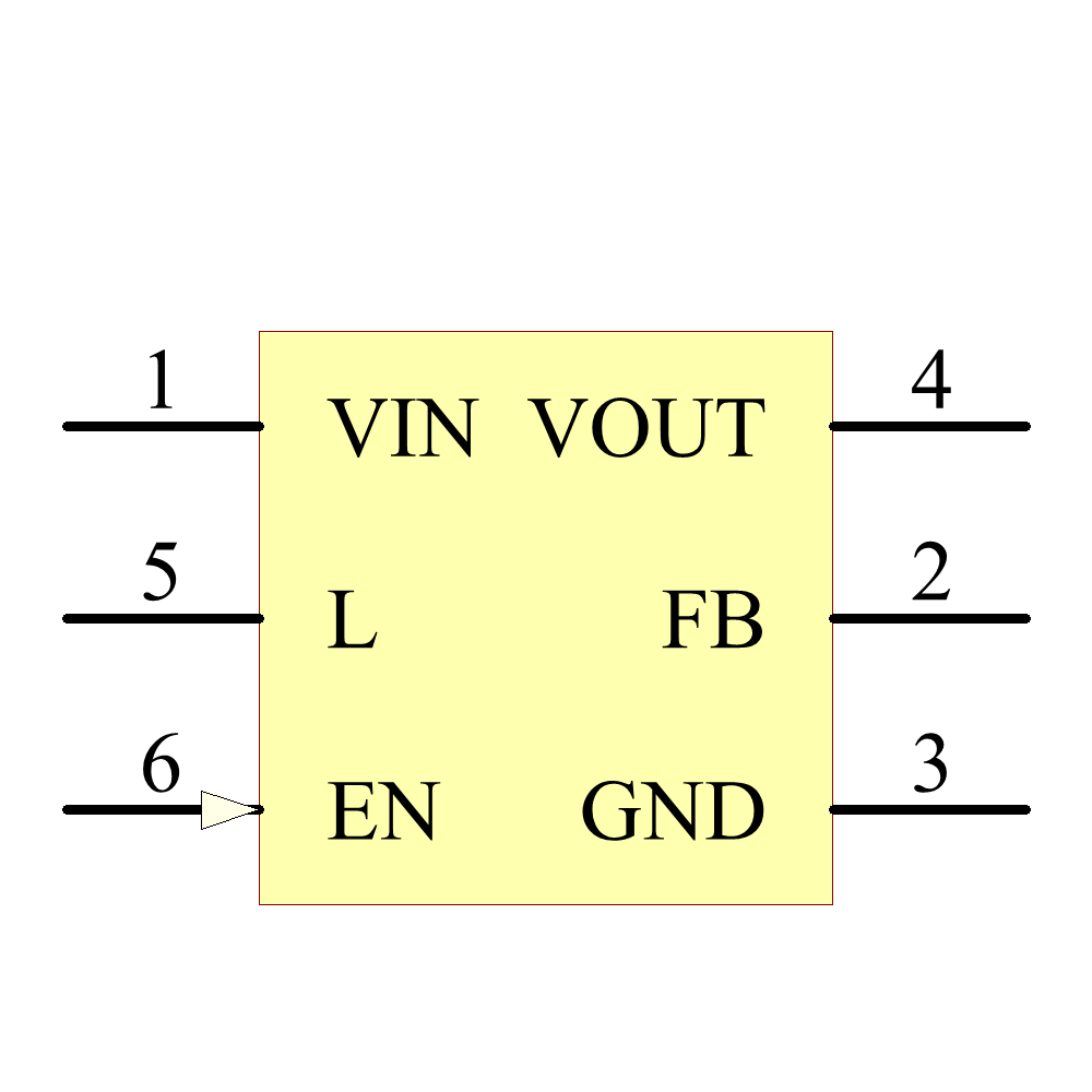 TPS61221DCKR Symbol - Texas Instruments