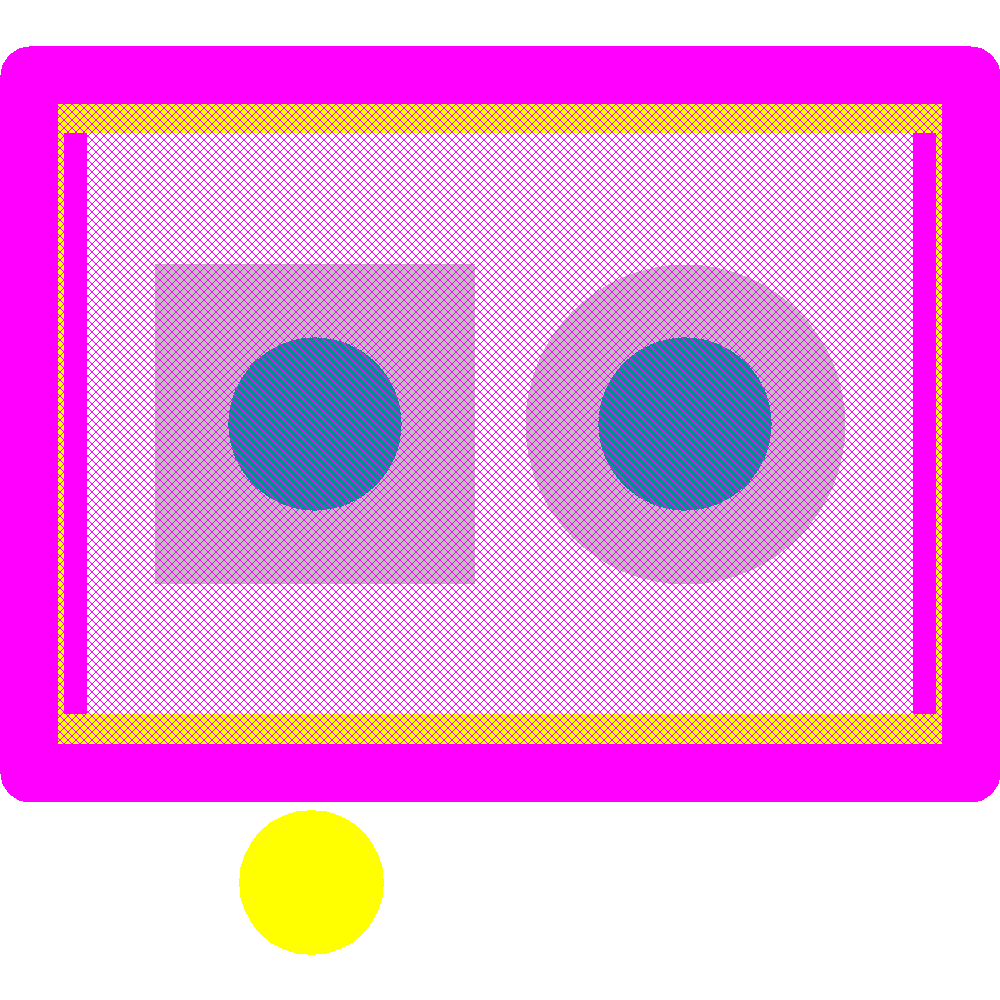 M50-3530242 Footprint - Harwin